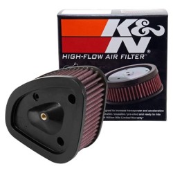 K&N Engine Air Filter: High Performance, Powersport Air Filter: Fits Touring 2017-2019