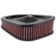 K&N Engine Air Filter: High Performance, Powersport Air Filter: Fits Touring 2017-2019